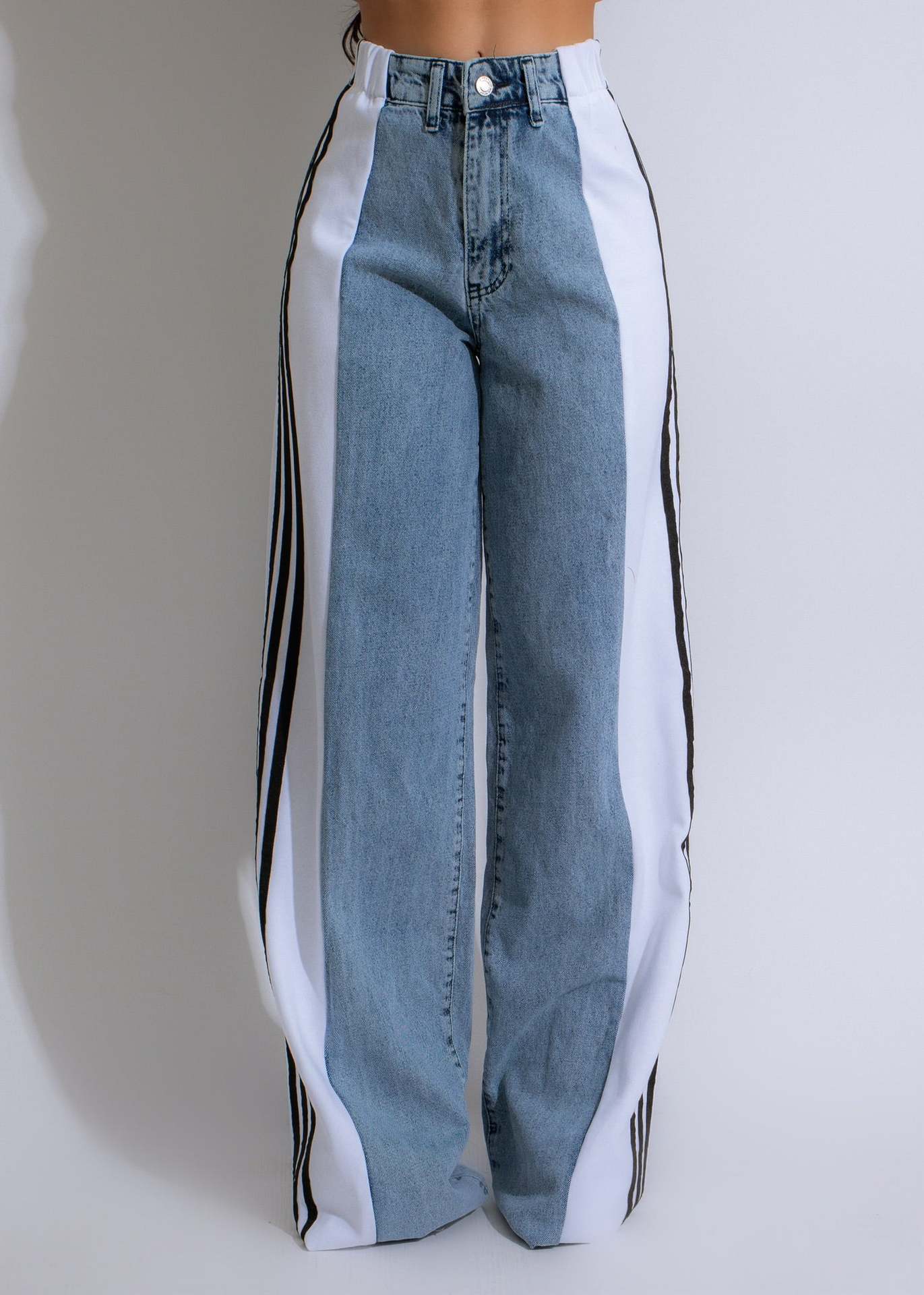 Jeans à jambes larges Taia