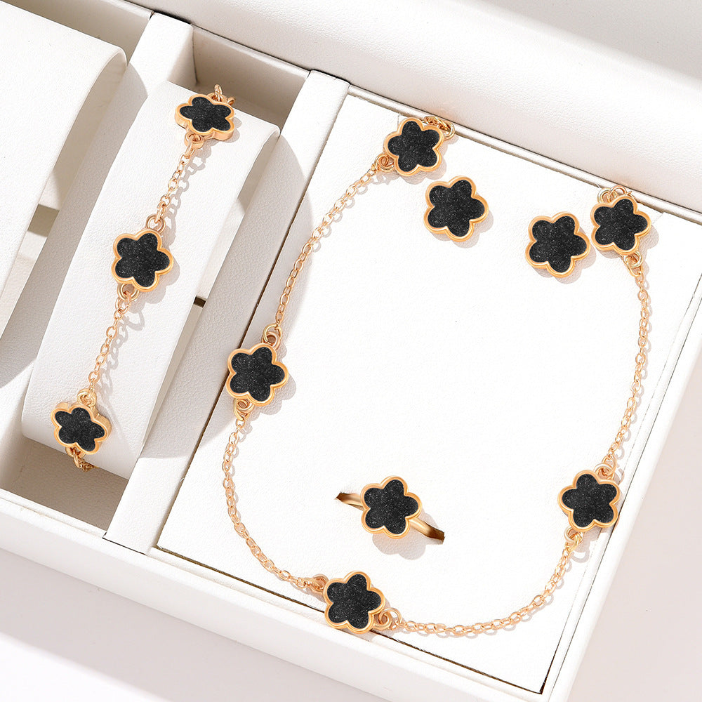 Ensemble de Fleurs Chanceuses