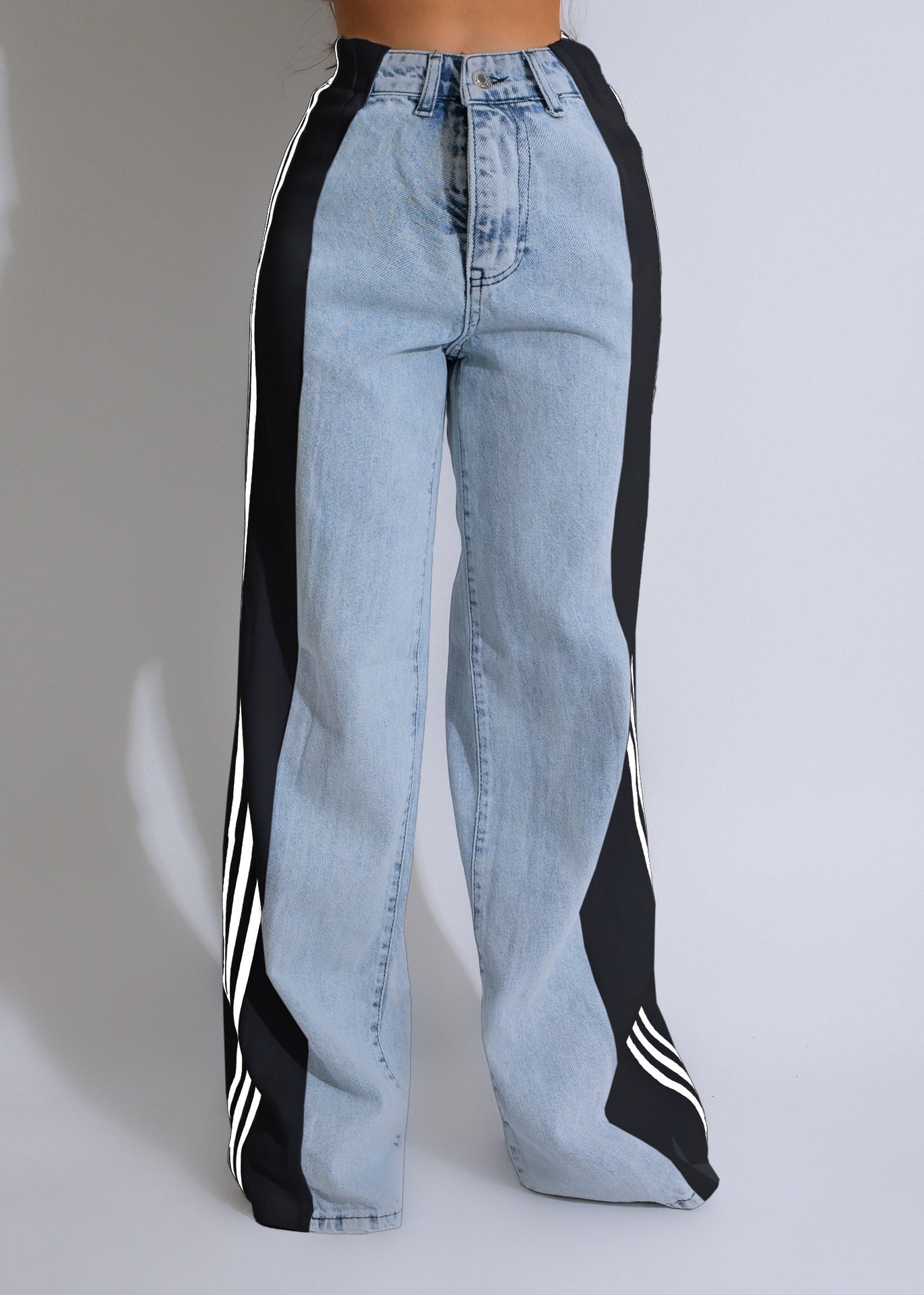Jeans à jambes larges Taia
