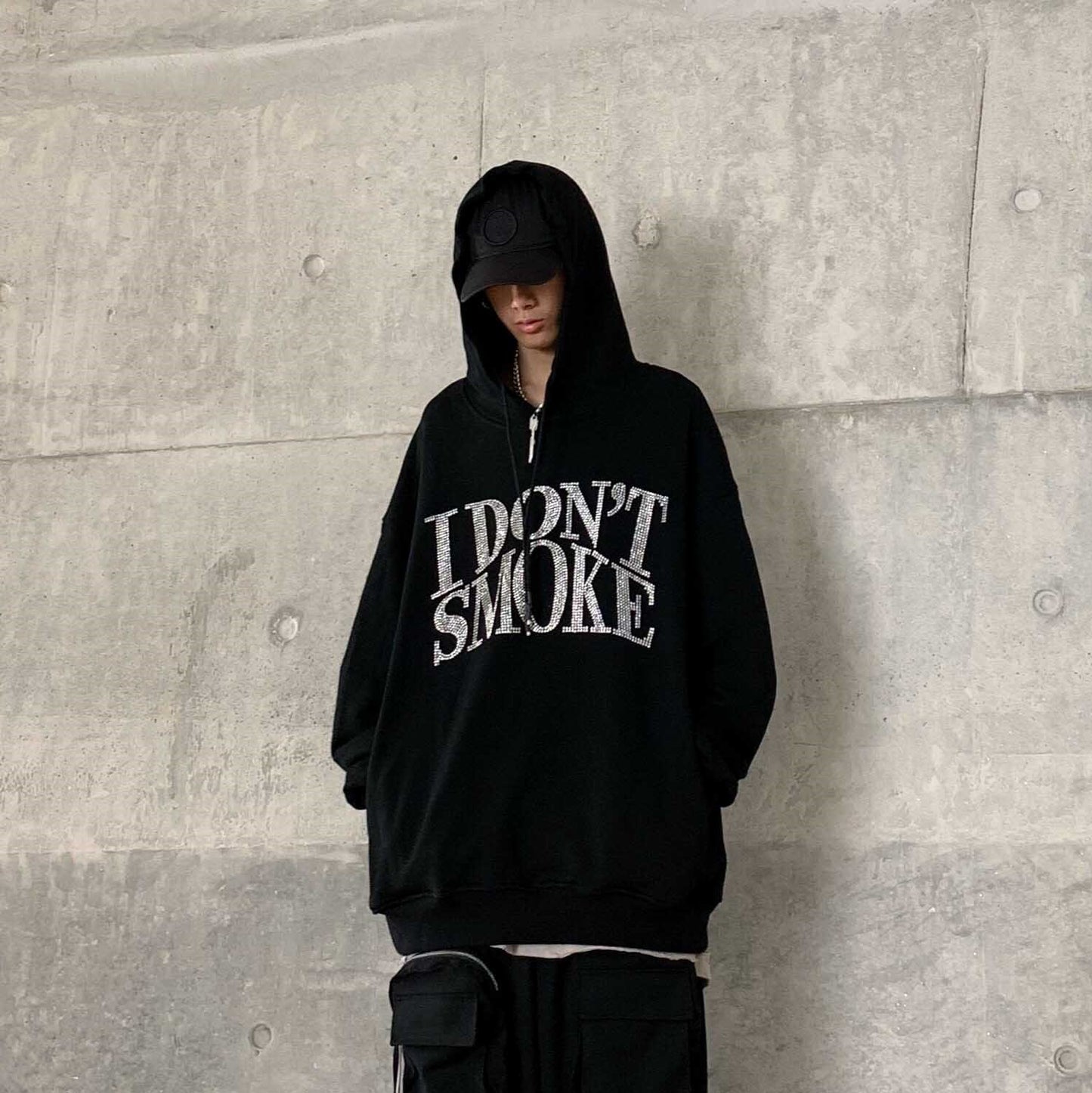 Sweat à capuche Ne Fumez Pas