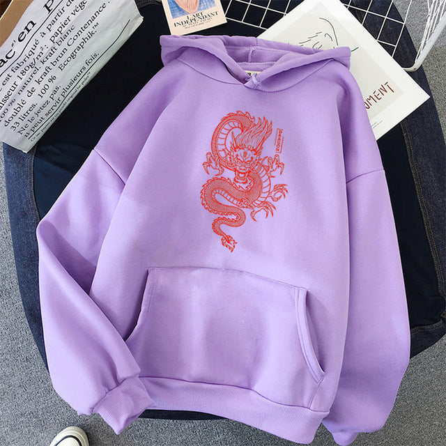 Sweat à capuche Dragon