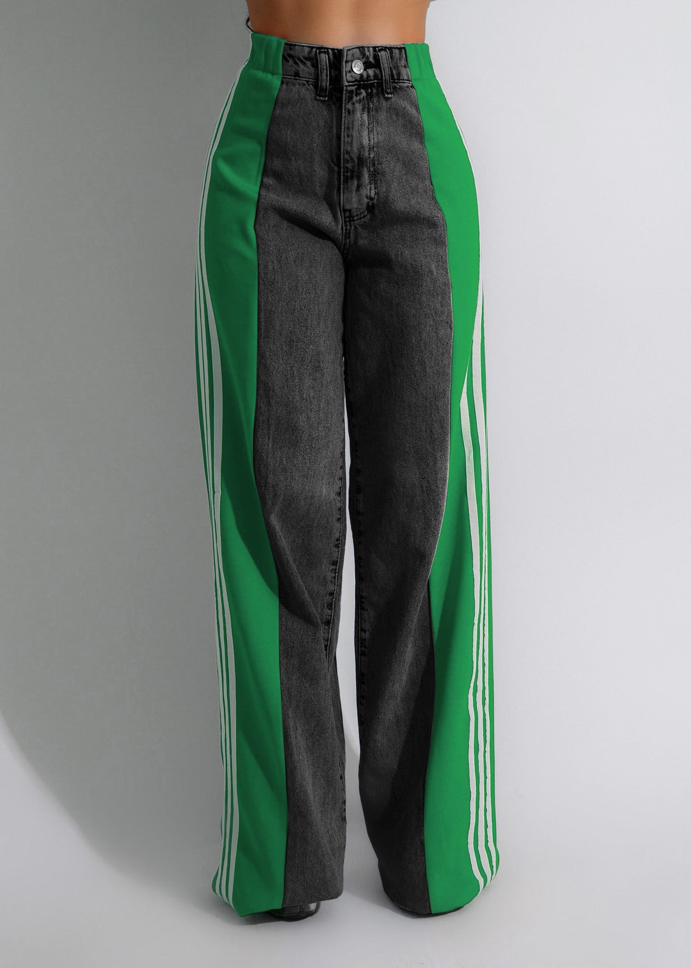 Jeans à jambes larges Taia