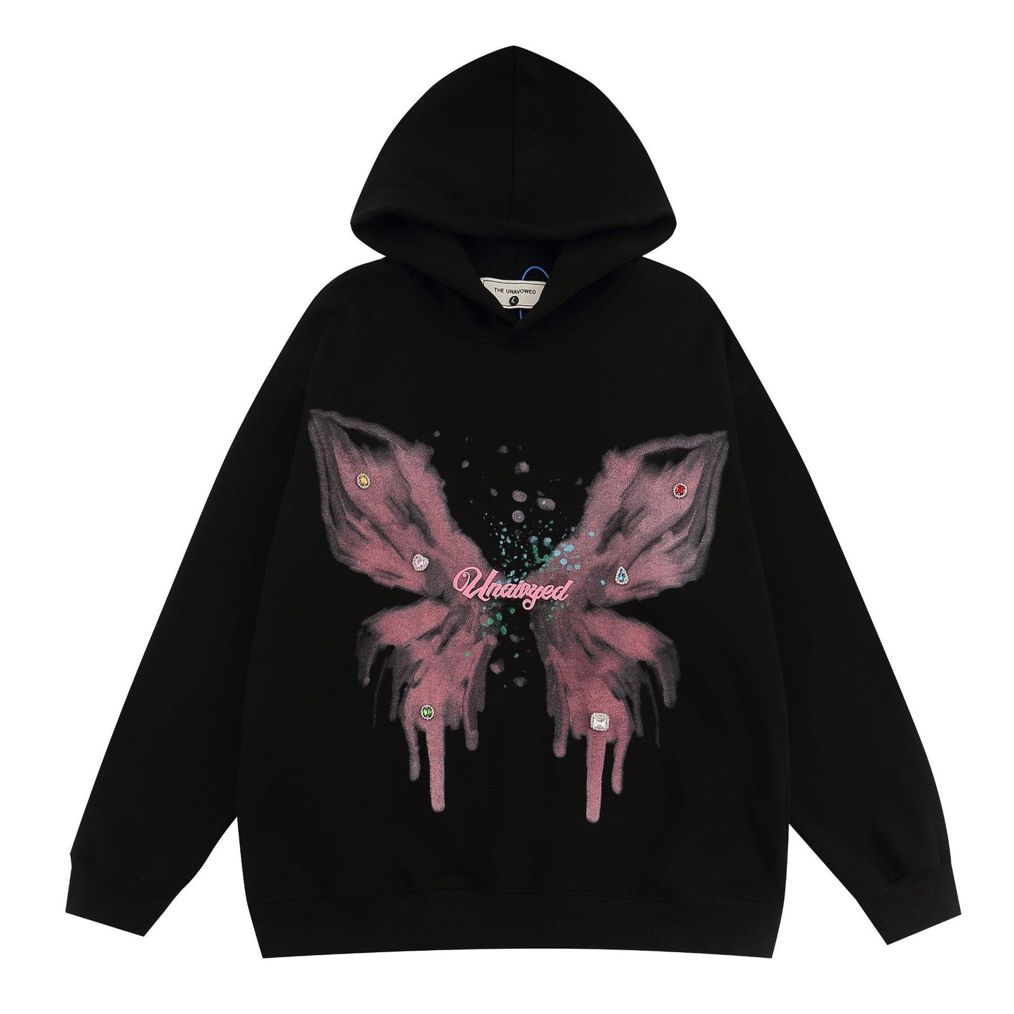 Sweat à capuche Papillon
