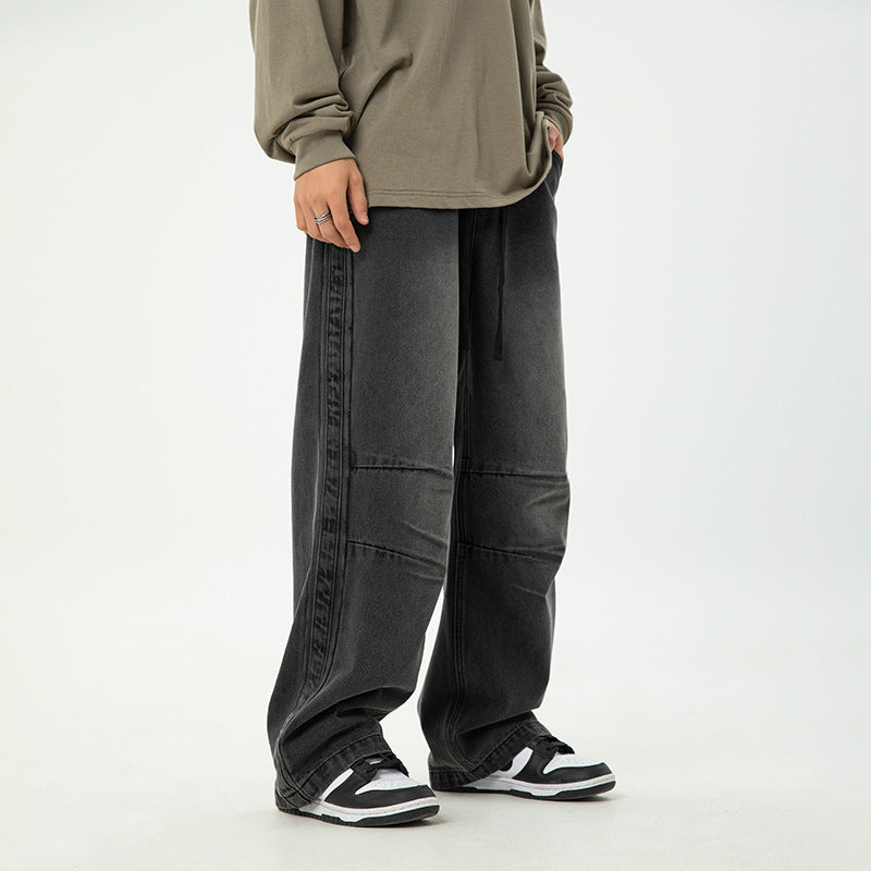 Jeans japonais plissés
