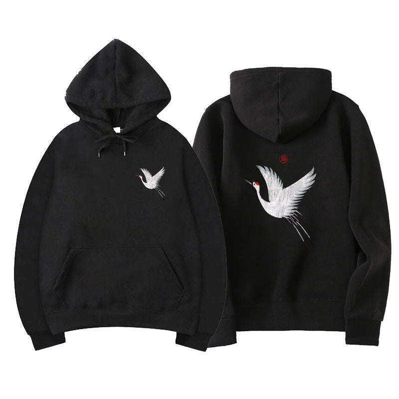 Sweat à capuche brodé