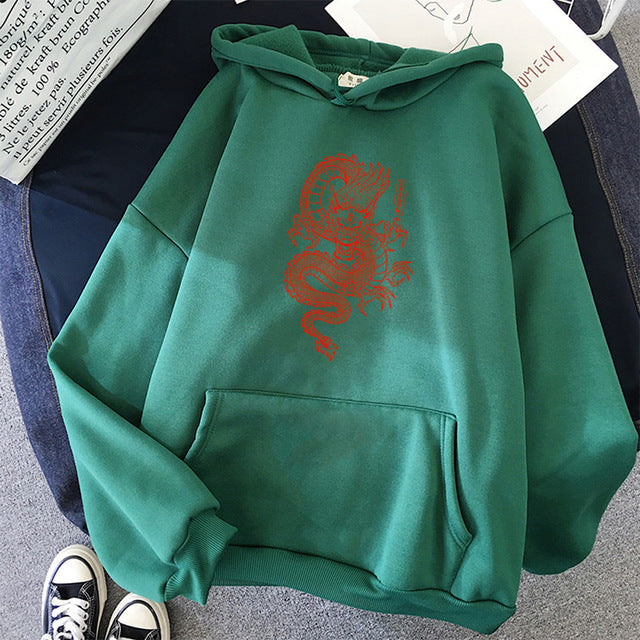 Sweat à capuche Dragon