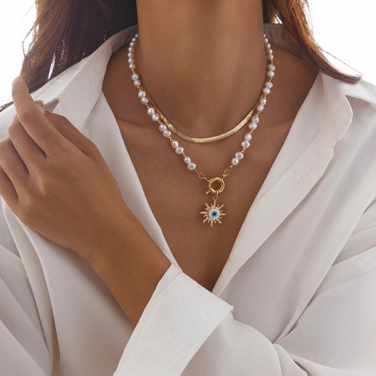 Collier de perles Emy
