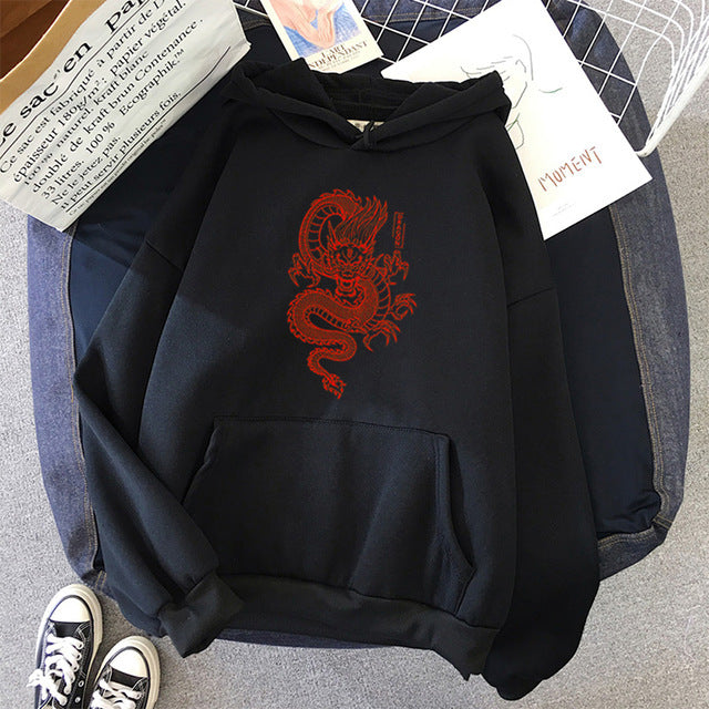 Sweat à capuche Dragon