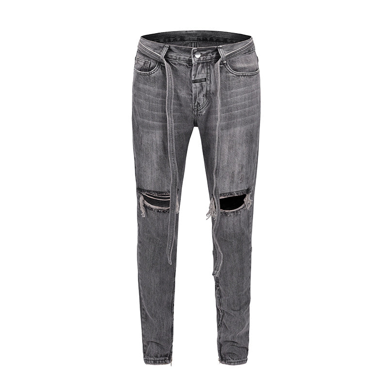Jeans zippés