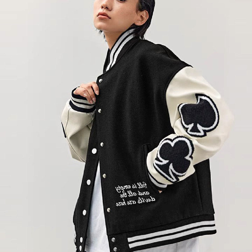 Veste de baseball Poker