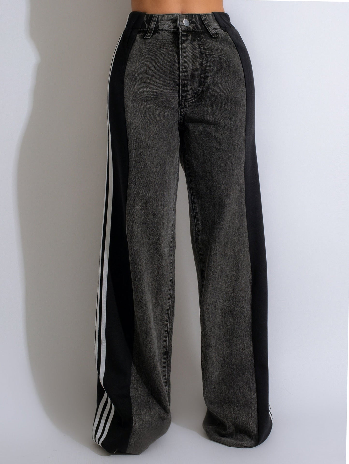 Jeans à jambes larges Taia