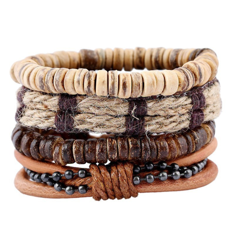Bracelet en cuir de bovin