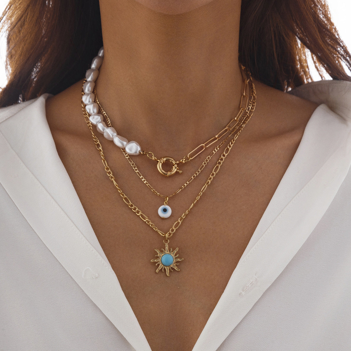 Collier de perles Emy