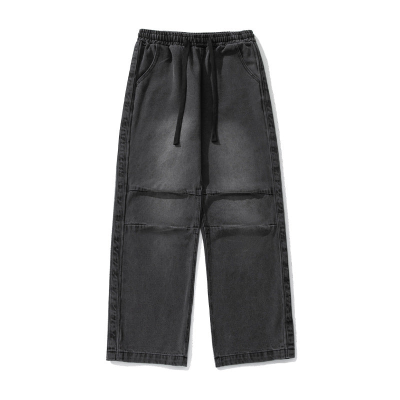 Jeans japonais plissés