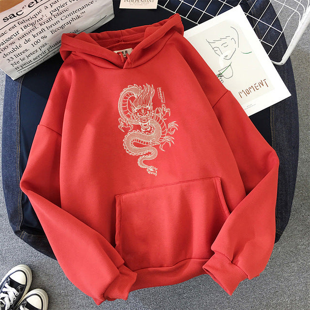 Sweat à capuche Dragon