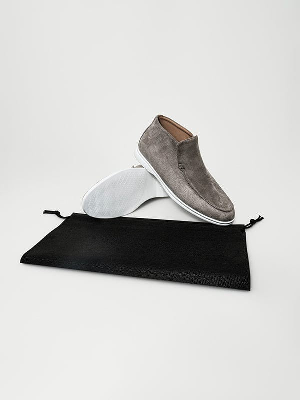 Mocassin gris clair