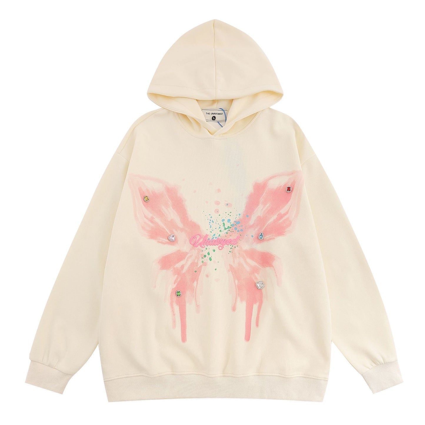 Sweat à capuche Papillon