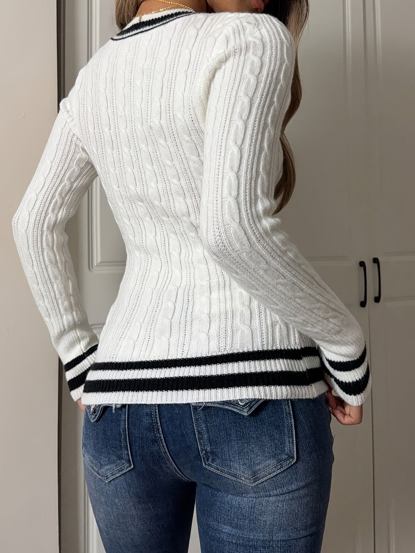 FallWinter Slim Slimming Knitted Pullover Sweater