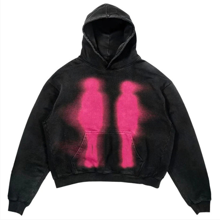 Sweat à capuche vintage