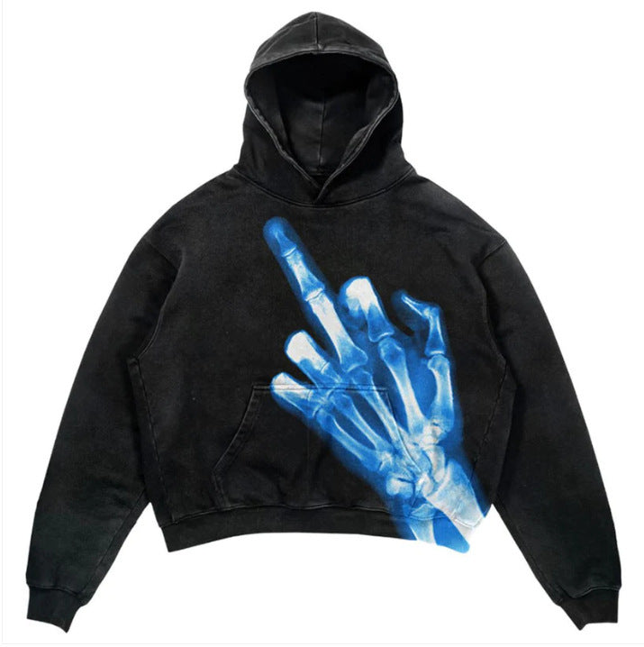 Sweat à capuche vintage