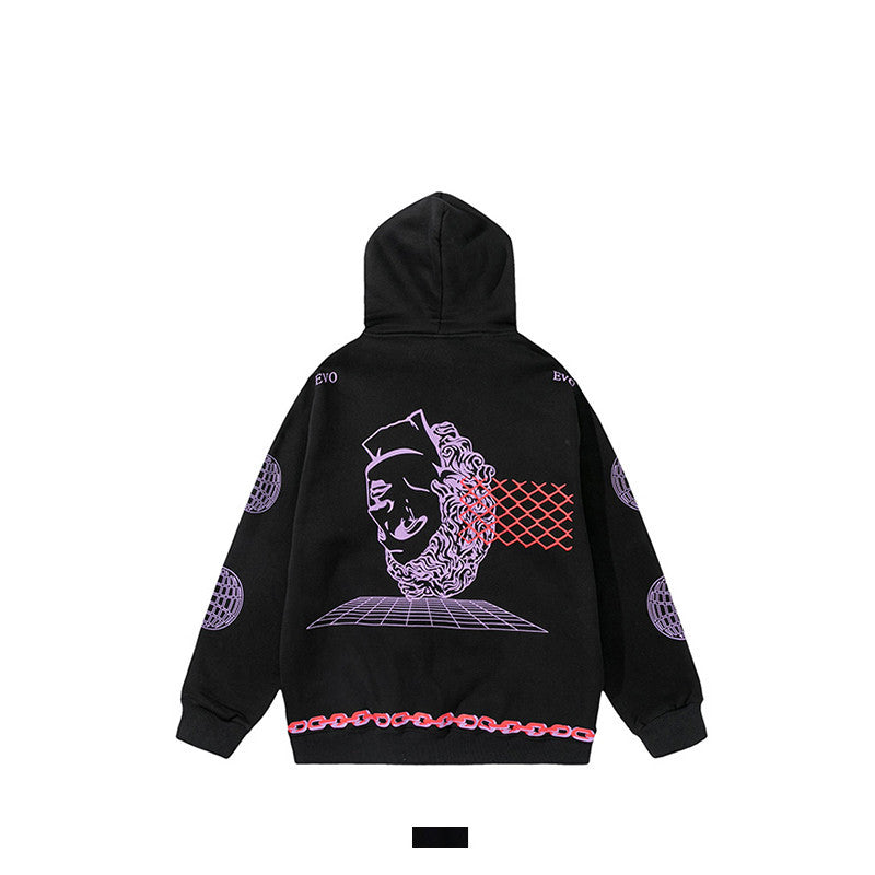 Sweat à capuche Flame