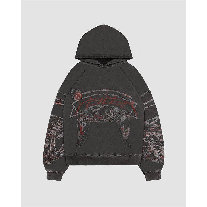 Pull à capuche décontracté pour femmes