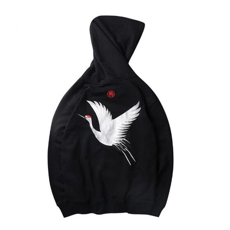Sweat à capuche brodé