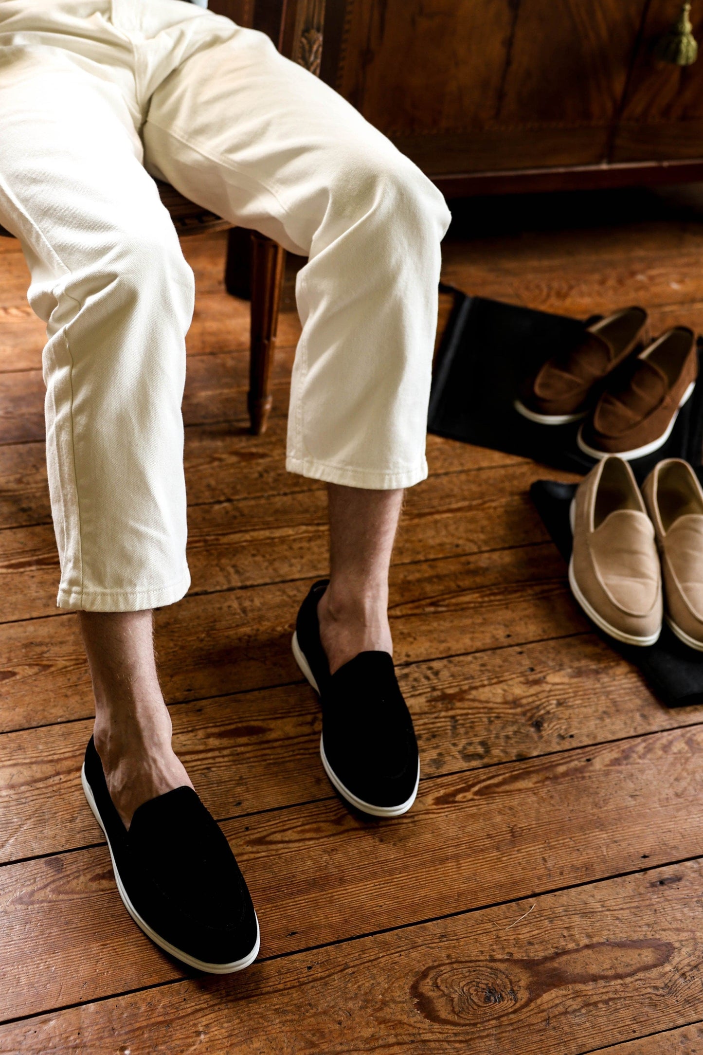 Mocassin de yacht noir