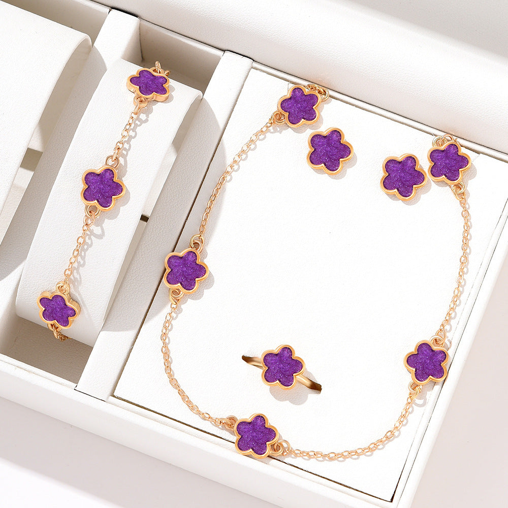 Ensemble de Fleurs Chanceuses