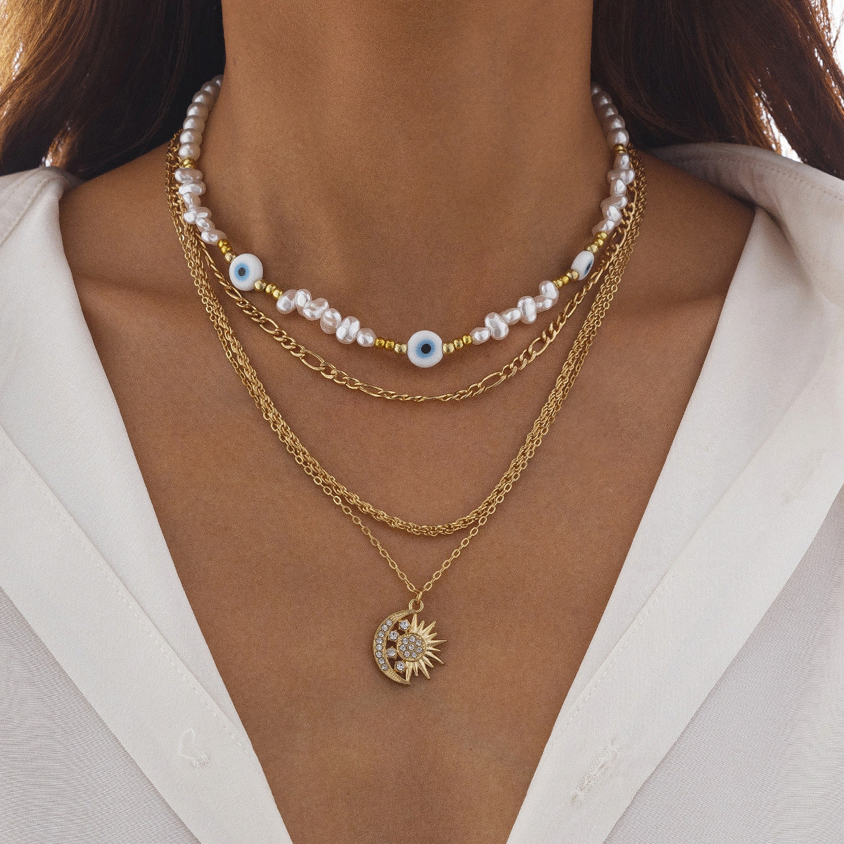 Collier de perles Emy