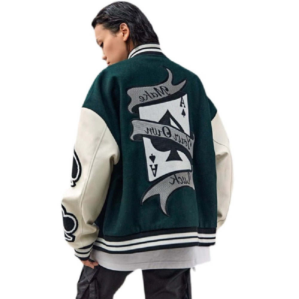 Veste de baseball Poker