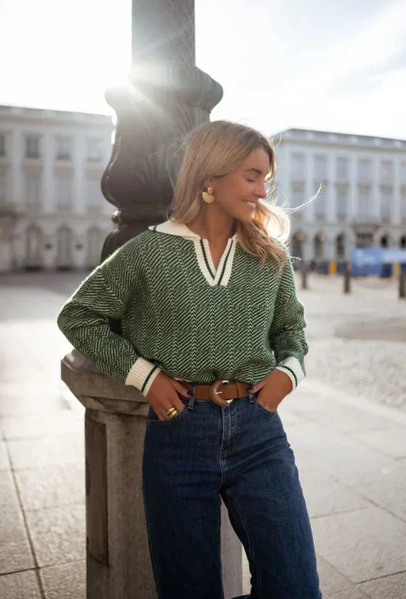 Chic Green Lomond Pullover | Fiorino SOLANORDI Pullover