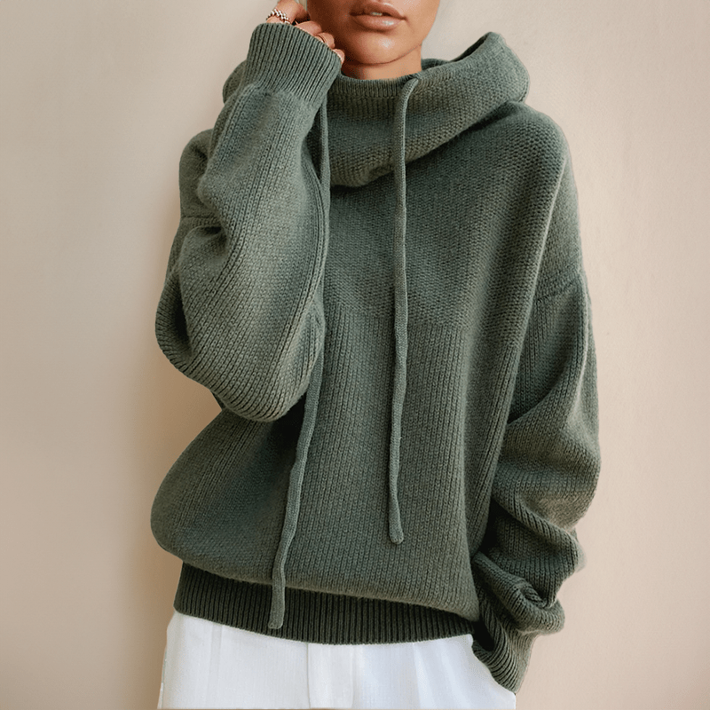 Cozy Women's Turtleneck Sweater | Edeltraudi SOLANORDI Sweater