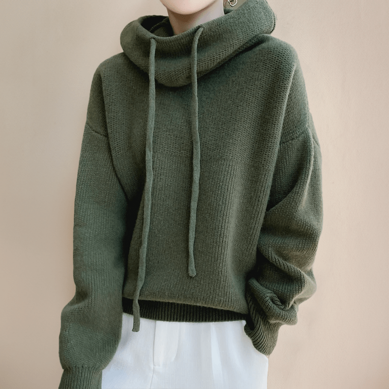 Cozy Women's Turtleneck Sweater | Edeltraudi SOLANORDI Sweater