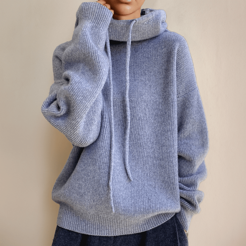 Cozy Women's Turtleneck Sweater | Edeltraudi SOLANORDI Sweater