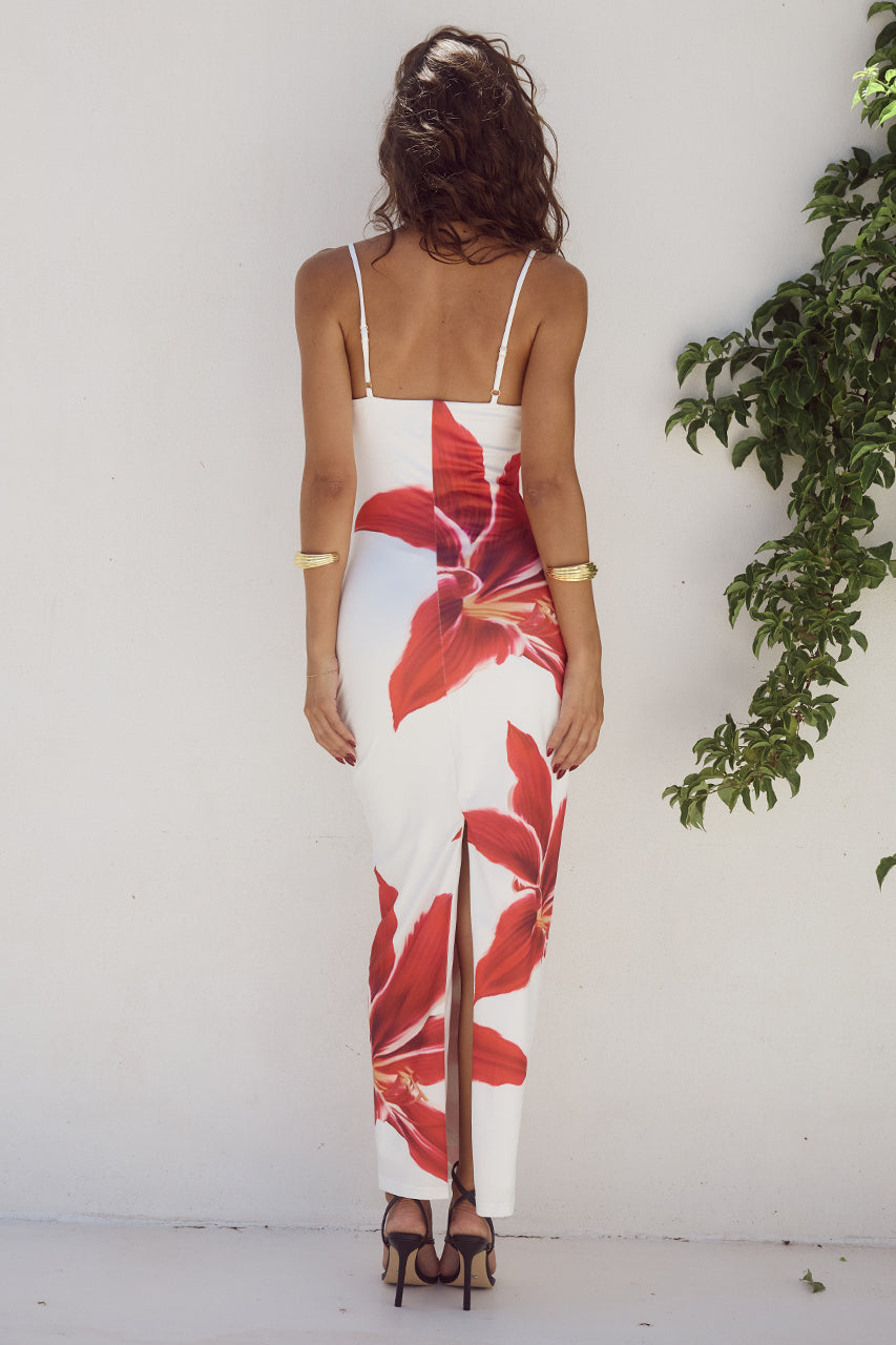 ROBE MIDI DEIA - LILAS CRIMSON
