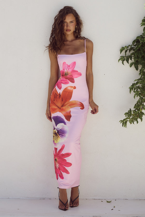 ROBE MIDI DEIA - LILAS CRIMSON