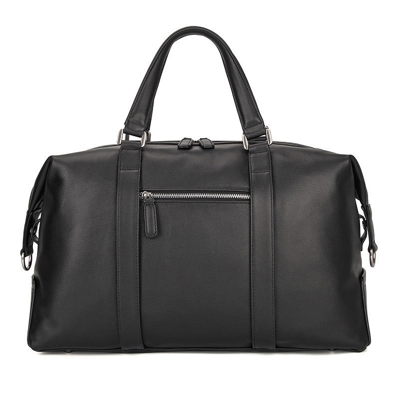 Elegant Leather Travel Bag | Stravos SOLANORDI Travel Bag