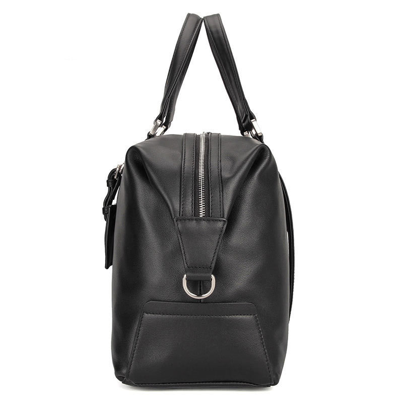 Elegant Leather Travel Bag | Stravos SOLANORDI Travel Bag