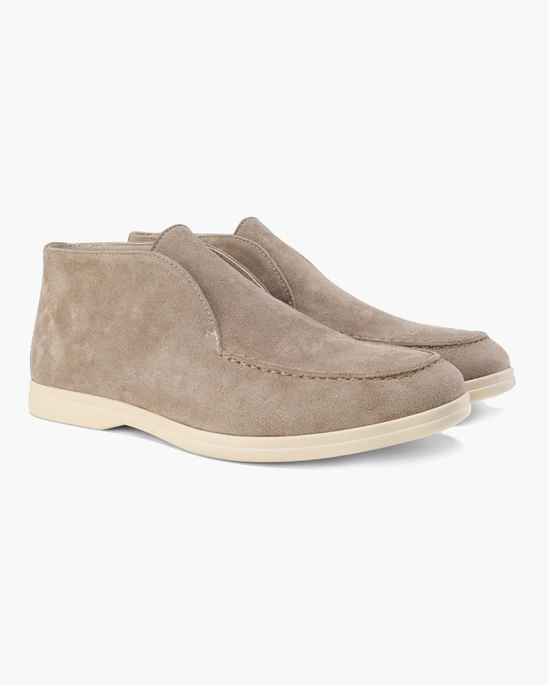 High Suede Loafers – Elegant & Comfortable Men's Shoes for Everyday Wear | Santini SOLANORDI High Suede Loafers