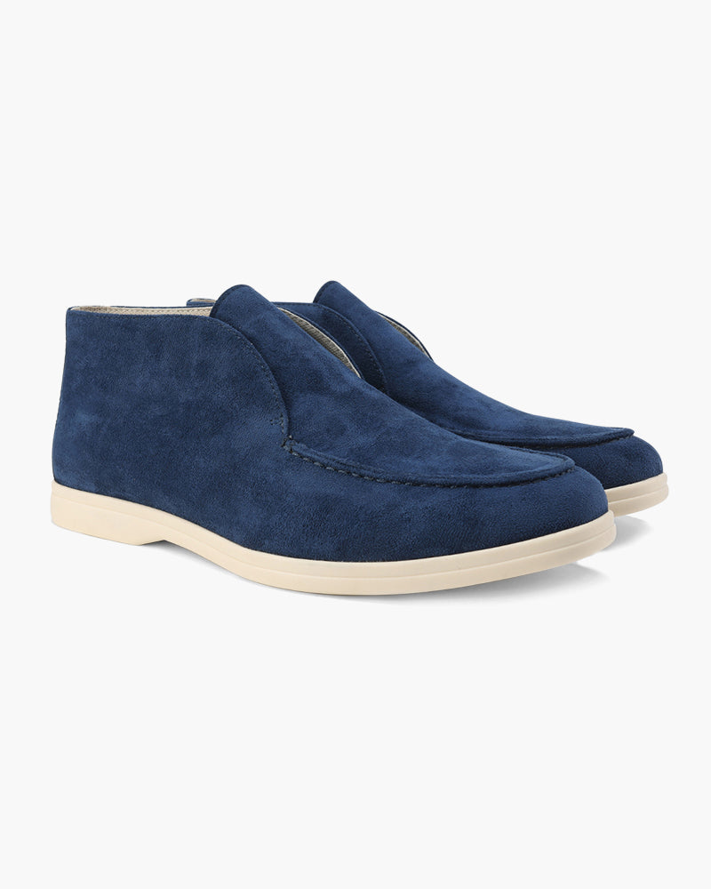 High Suede Loafers – Elegant & Comfortable Men's Shoes for Everyday Wear | Santini SOLANORDI High Suede Loafers