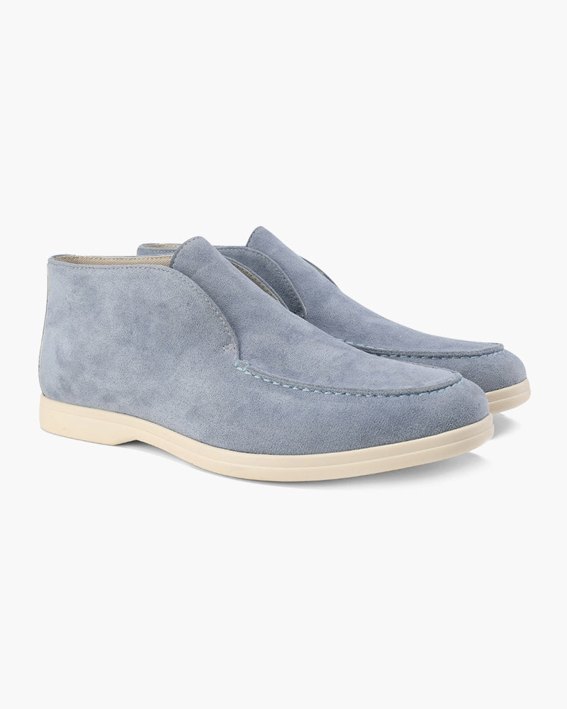 High Suede Loafers – Elegant & Comfortable Men's Shoes for Everyday Wear | Santini SOLANORDI High Suede Loafers