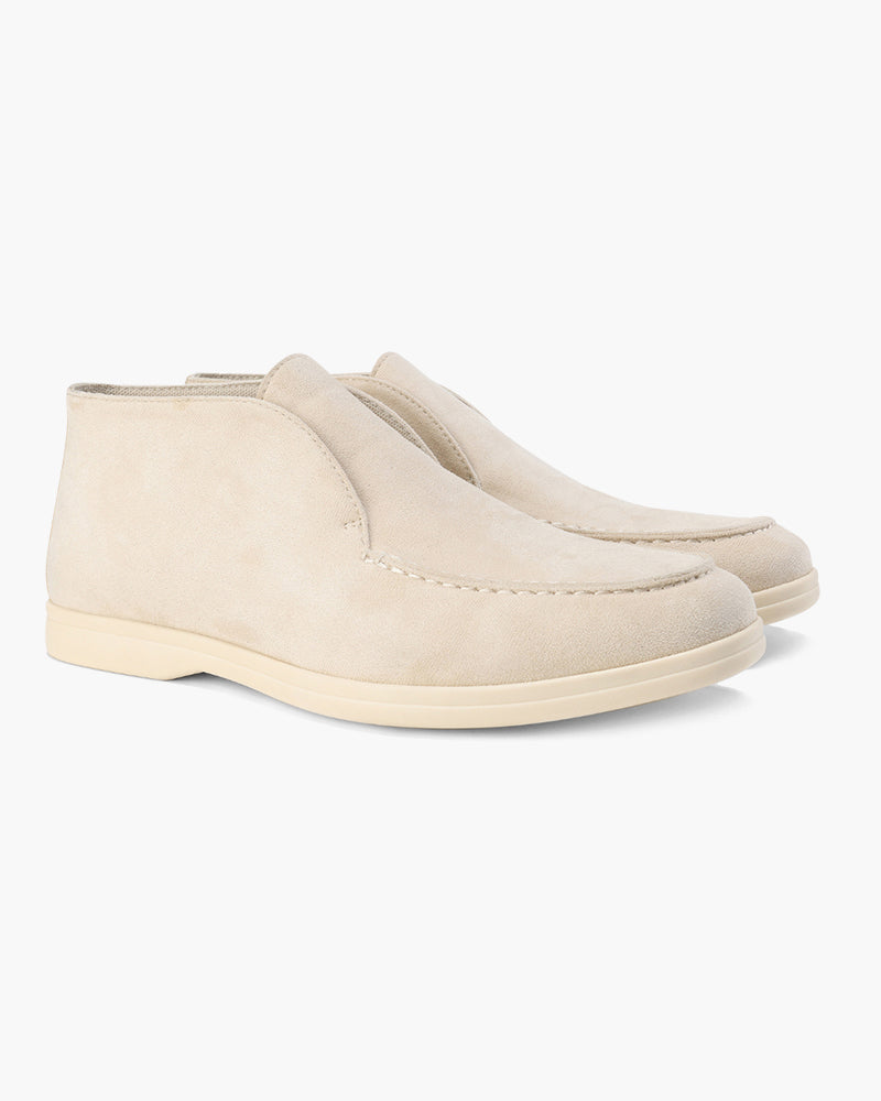 High Suede Loafers – Elegant & Comfortable Men's Shoes for Everyday Wear | Santini SOLANORDI High Suede Loafers