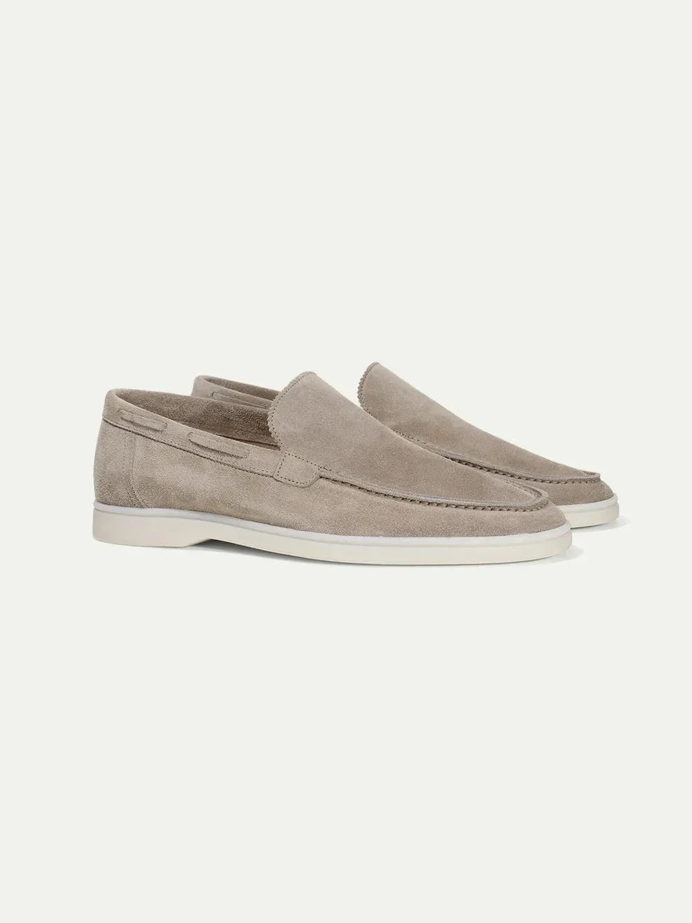 Mocassins Gris Clair