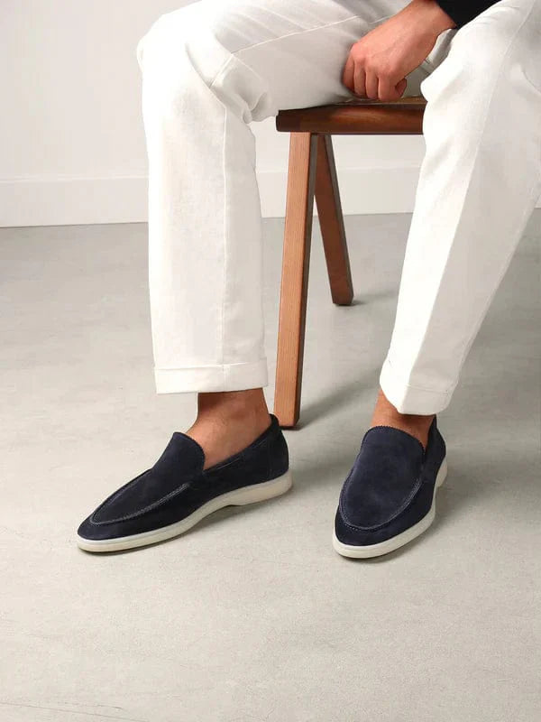 Mocassins bleu marine