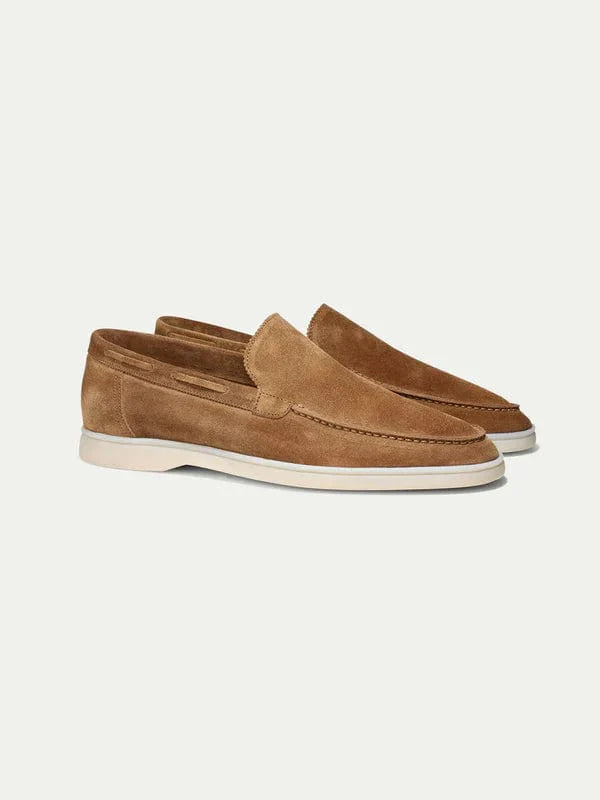 Mocassins en suède