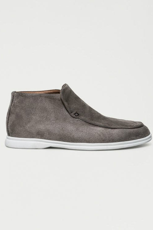 Mocassin gris clair