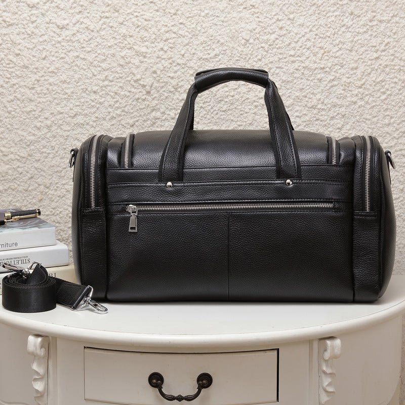 Men's Leather Travel Bag – Large Capacity Duffle for Business & Weekend Trips | Orionis SOLANORDI Travel Bag