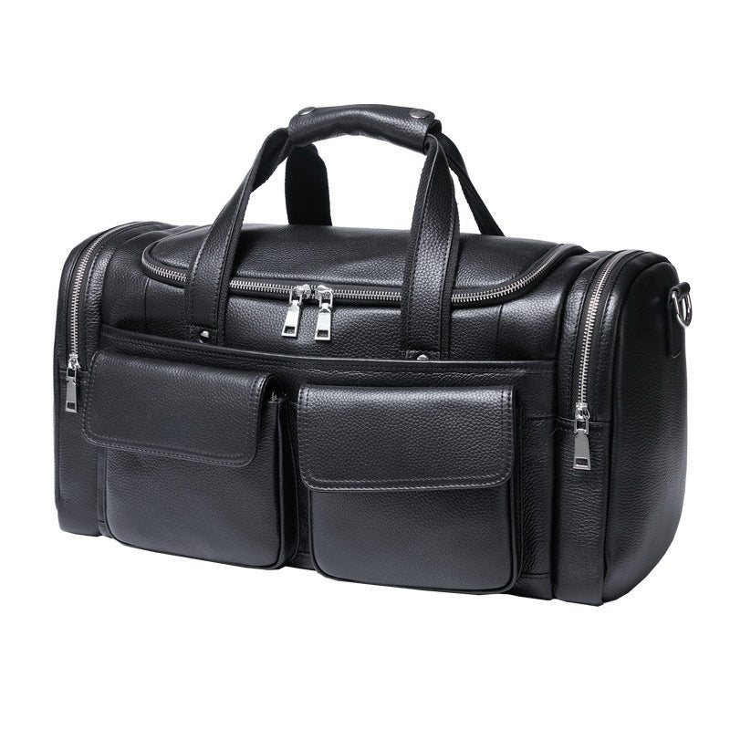 Men's Leather Travel Bag – Large Capacity Duffle for Business & Weekend Trips | Orionis SOLANORDI Travel Bag