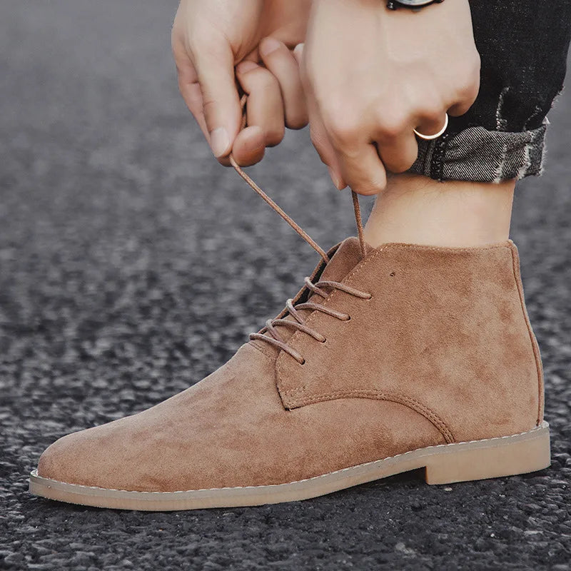 Men's Suede Boots: Style 2025 | Sebast SOLANORDI Shoes